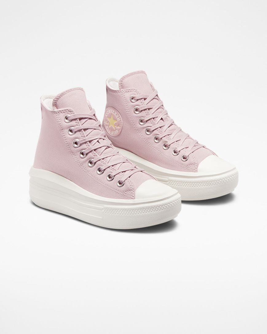 Topanky Na Platforme Converse Chuck Taylor All Star Move Vysoke Damske Siva Citrón | SK MWKXU0